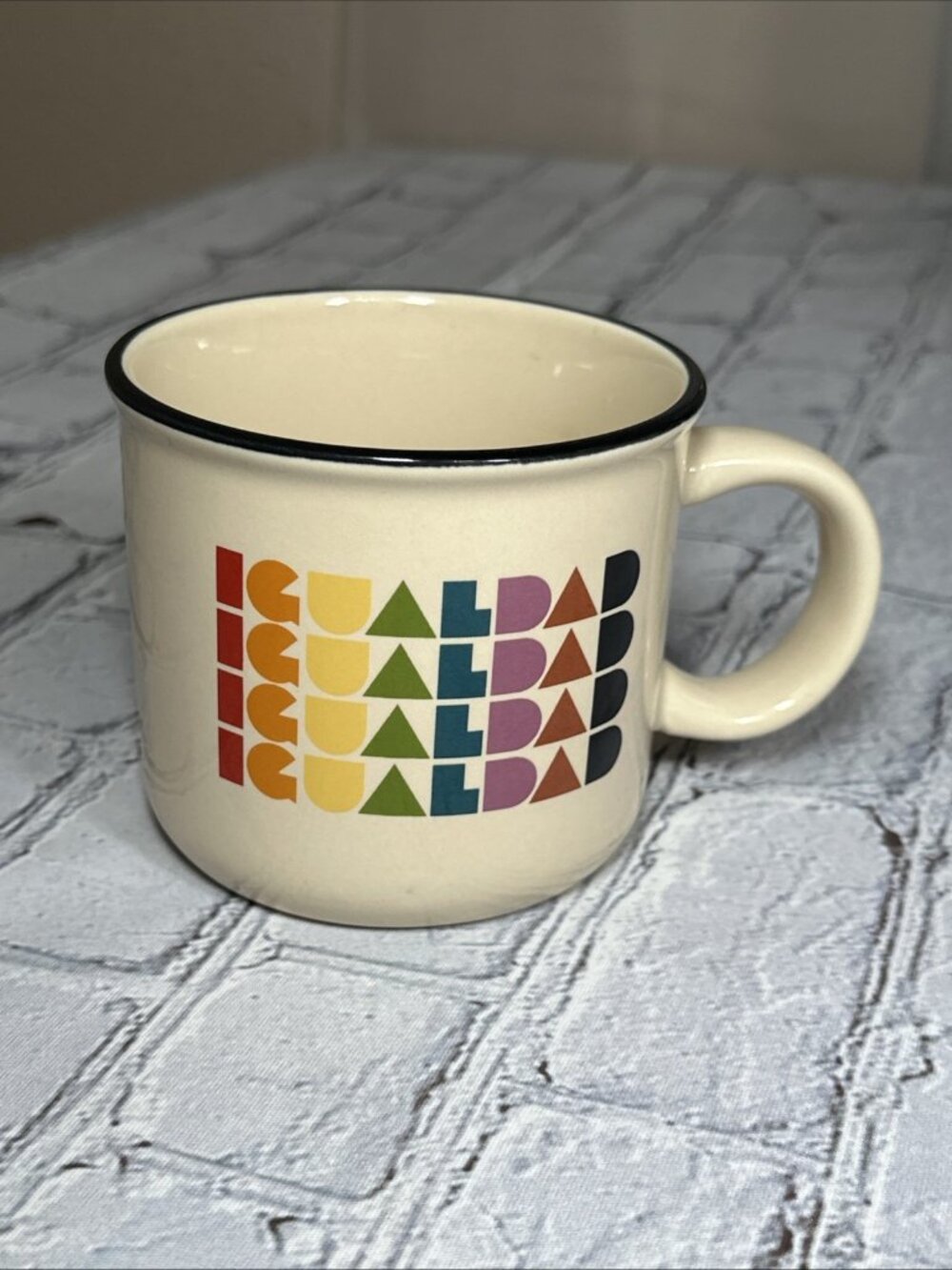 Equality Stoneware Coffee Mug Cup Igualdad LGBTQ+  Target #takepride